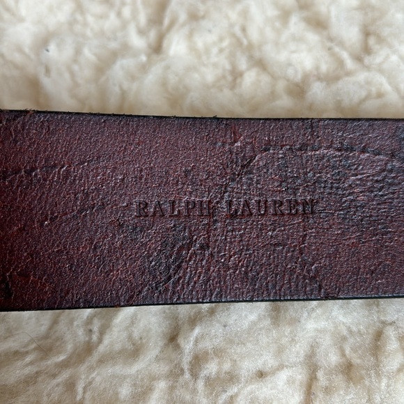RALPH LAUREN leather belt - Picture 4 of 5